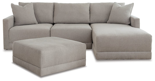 Katany 3-Piece Sectional with Ottoman Benchcraft®