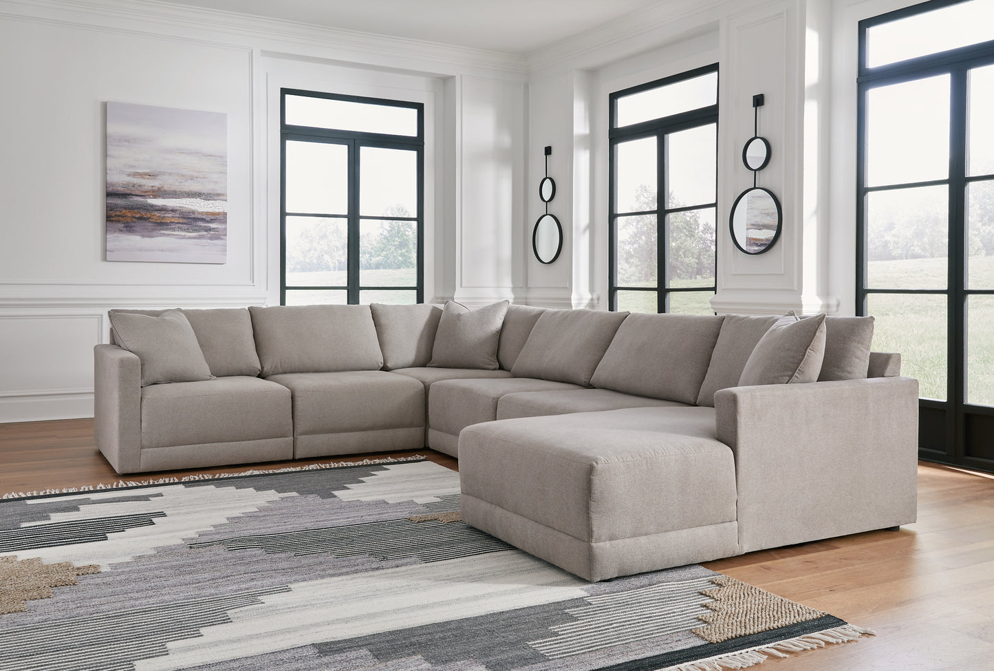 Katany 6-Piece Sectional with Ottoman Benchcraft®