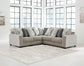 Ardsley 3-Piece Sectional with Ottoman Benchcraft®