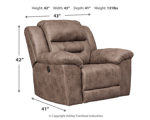 Stoneland Sofa, Loveseat and Recliner Signature Design by Ashley®