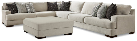 Artsie 4-Piece Sectional with Ottoman Benchcraft®