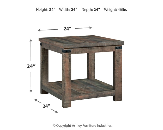 Hollum Square End Table Signature Design by Ashley®