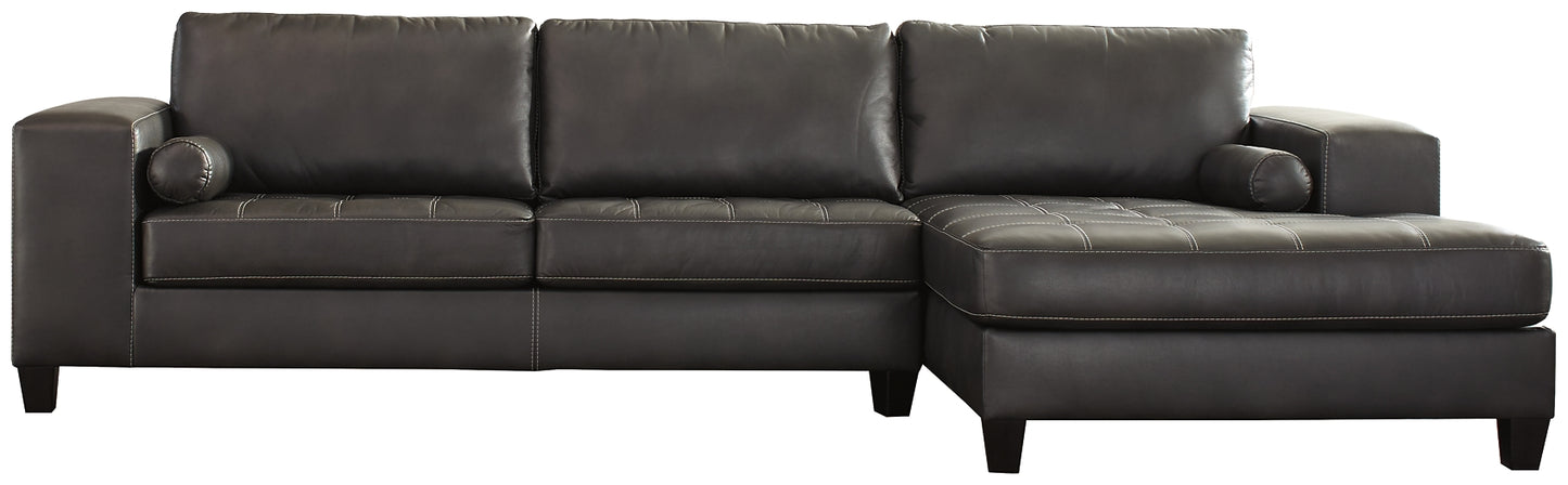 Nokomis 2-Piece Sectional with Ottoman Signature Design by Ashley®