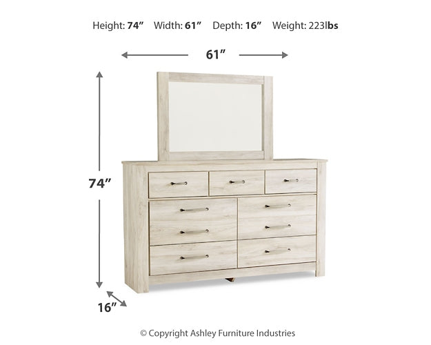 Bellaby Dresser and Mirror Signature Design by Ashley®