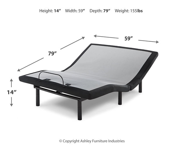 8 Inch Chime Innerspring Mattress with Adjustable Base Sierra Sleep® by Ashley