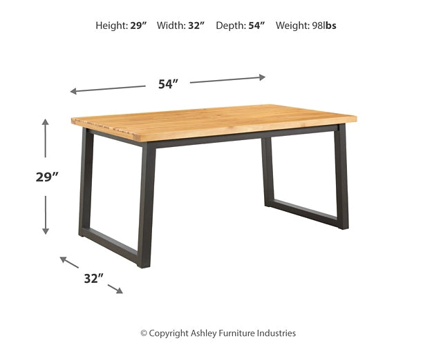 Town Wood Dining Table Set (3/CN) Signature Design by Ashley®