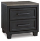 Foyland Queen Panel Storage Bed with Mirrored Dresser and 2 Nightstands Signature Design by Ashley®