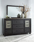 Foyland King Panel Storage Bed with Mirrored Dresser, Chest and Nightstand Signature Design by Ashley®