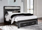 Kaydell Queen Upholstered Panel Storage Bed with Mirrored Dresser and Chest Signature Design by Ashley®