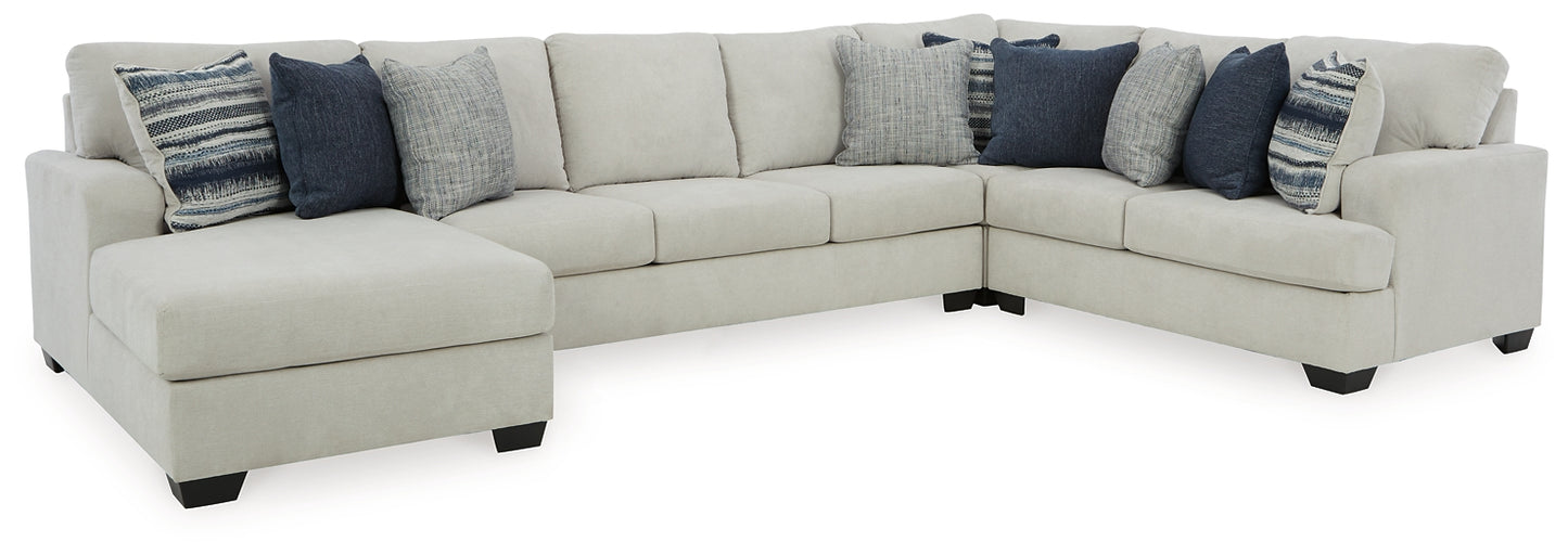 Lowder 4-Piece Sectional with Chaise Benchcraft®