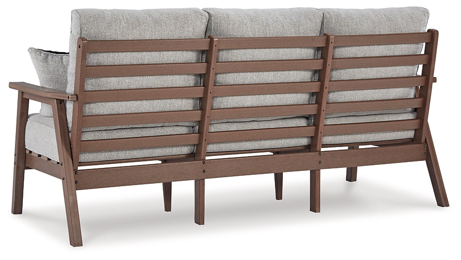 Emmeline Outdoor Sofa with Coffee Table Signature Design by Ashley®