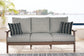 Emmeline Outdoor Sofa and Loveseat with Coffee Table and 2 End Tables Signature Design by Ashley®