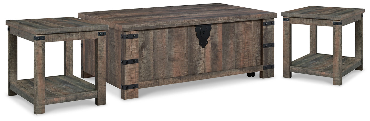 Hollum Coffee Table with 2 End Tables Signature Design by Ashley®