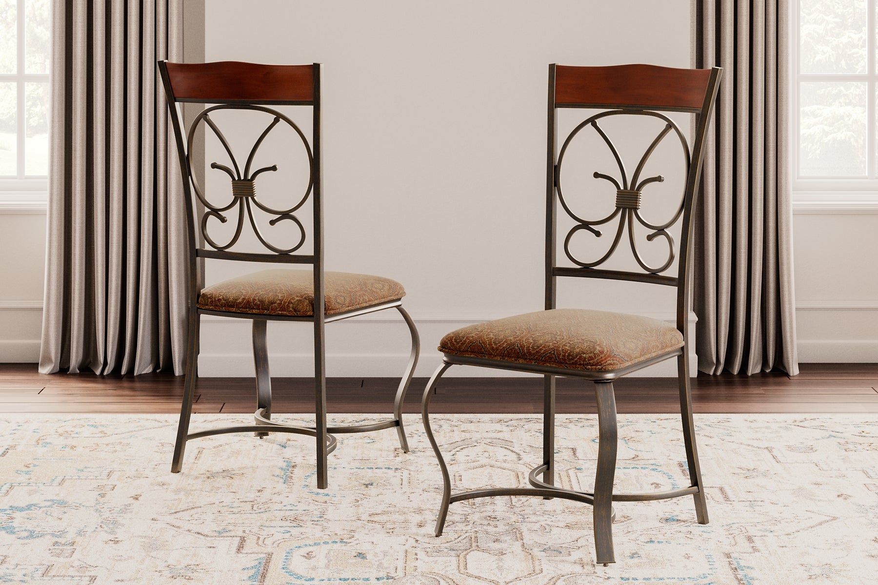 Glambrey Dining UPH Side Chair (4/CN) Signature Design by Ashley®