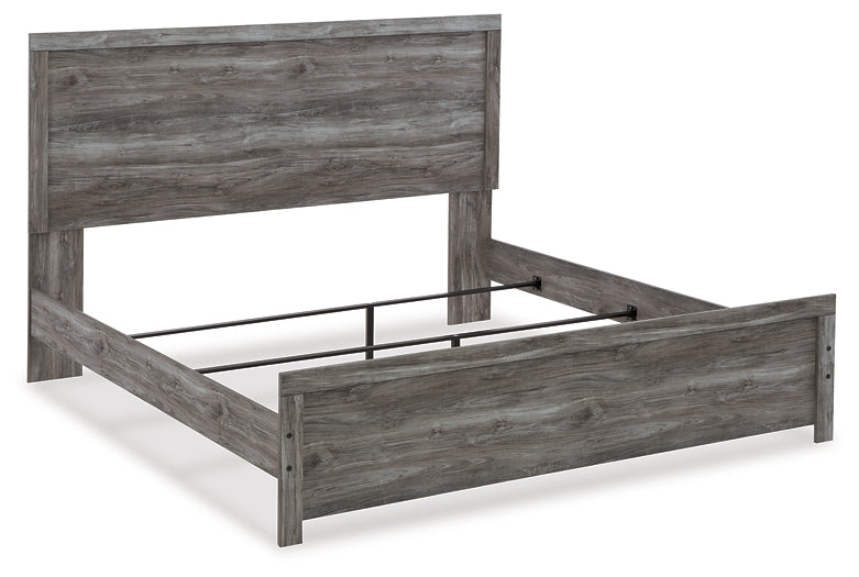 Bronyan King Panel Bed with Mirrored Dresser Signature Design by Ashley®