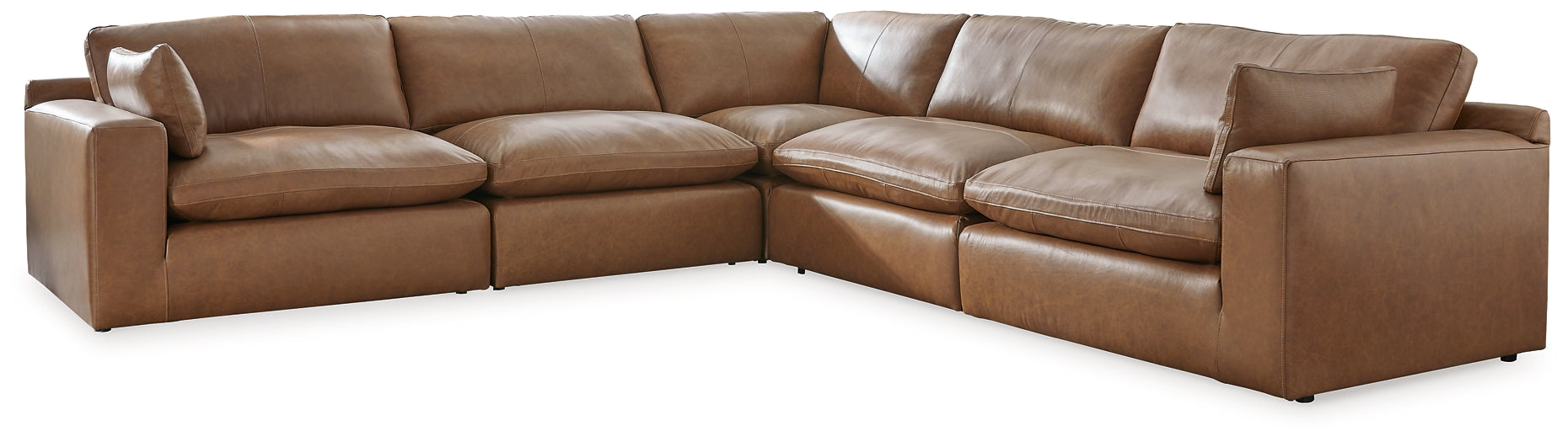 Emilia 5-Piece Sectional with Ottoman Signature Design by Ashley®