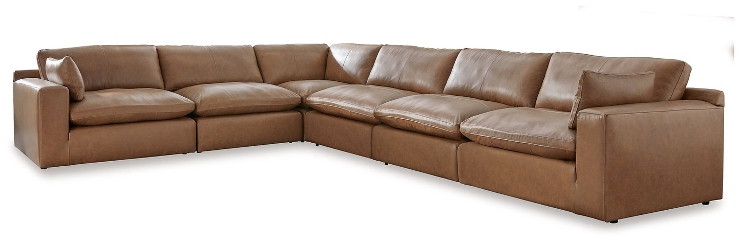 Emilia 6-Piece Sectional with Ottoman Signature Design by Ashley®