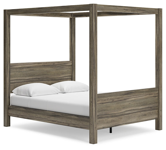 Shallifer Queen Canopy Bed with Dresser and 2 Nightstands Signature Design by Ashley®