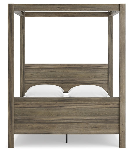 Shallifer Queen Canopy Bed with Dresser and 2 Nightstands Signature Design by Ashley®