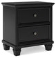 Lanolee Two Drawer Night Stand Signature Design by Ashley®