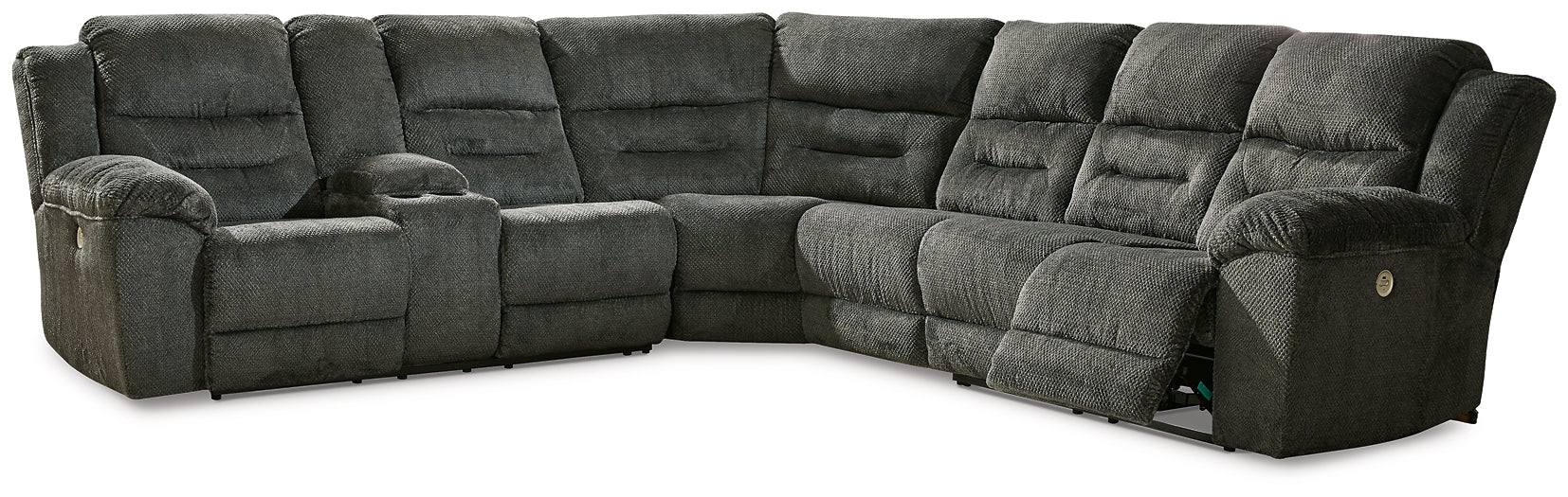 Nettington 4-Piece Power Reclining Sectional Signature Design by Ashley®