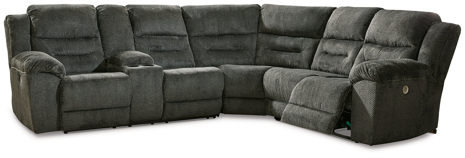 Nettington 3-Piece Power Reclining Sectional Signature Design by Ashley®