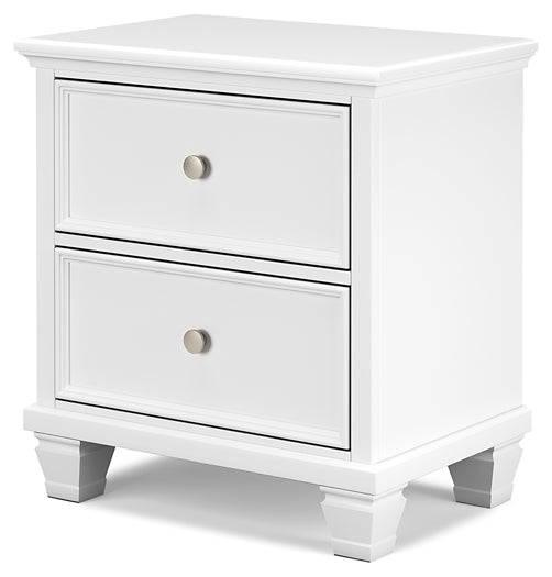 Fortman Two Drawer Night Stand Signature Design by Ashley®