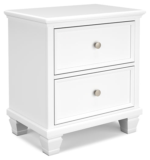 Fortman Two Drawer Night Stand Signature Design by Ashley®