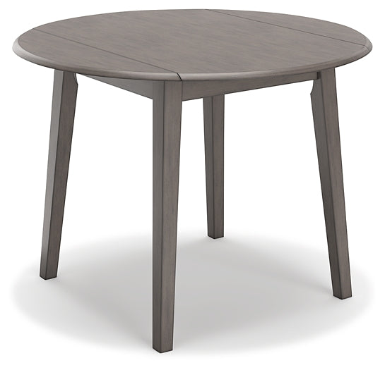 Shullden Round DRM Drop Leaf Table Signature Design by Ashley®