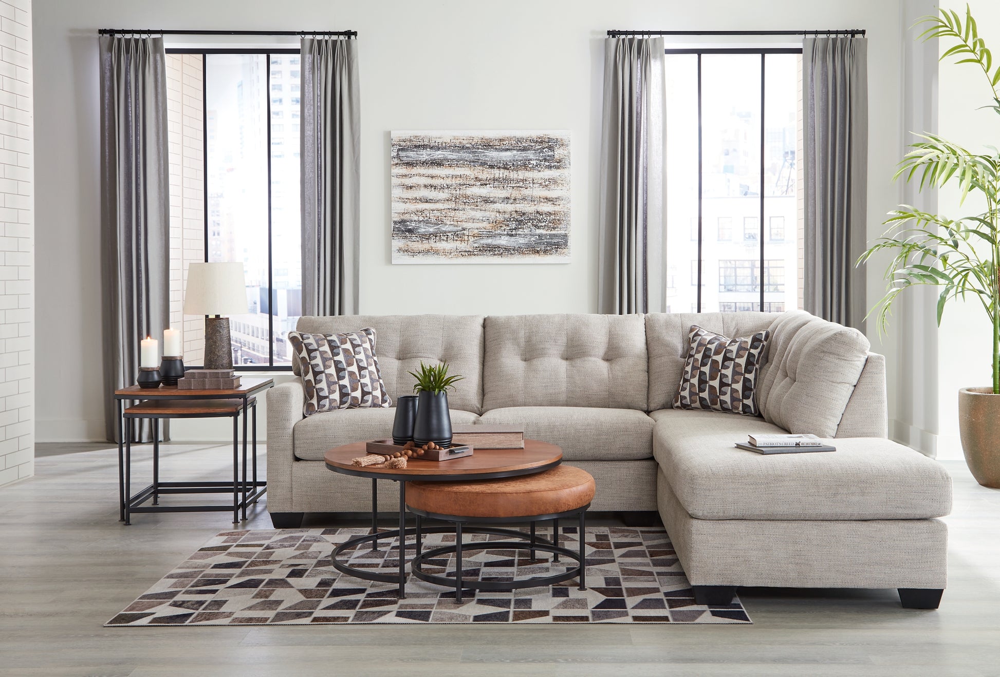 Mahoney 2-Piece Sectional with Chaise Signature Design by Ashley®