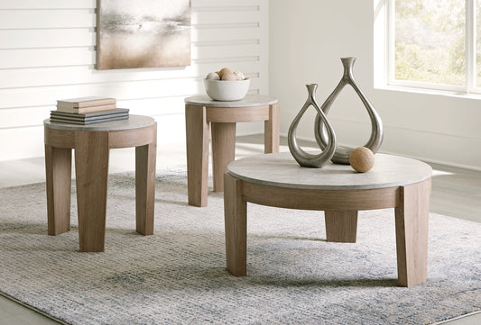 Guystone Occasional Table Set (3/CN) Signature Design by Ashley®