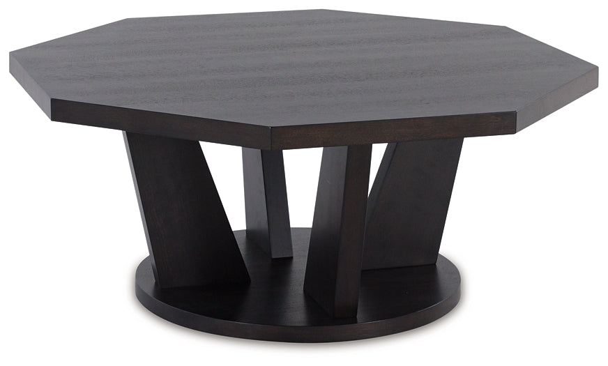 Chasinfield Octagon Cocktail Table Signature Design by Ashley®