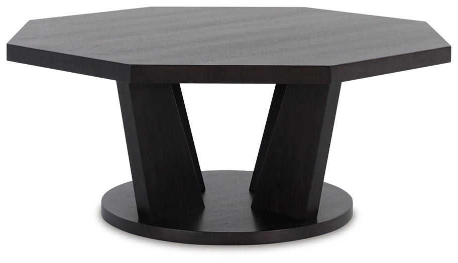 Chasinfield Octagon Cocktail Table Signature Design by Ashley®