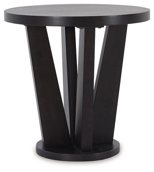 Chasinfield Round End Table Signature Design by Ashley®