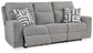 Biscoe PWR REC Sofa with ADJ Headrest Signature Design by Ashley®