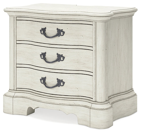 Arlendyne Three Drawer Night Stand Signature Design by Ashley®