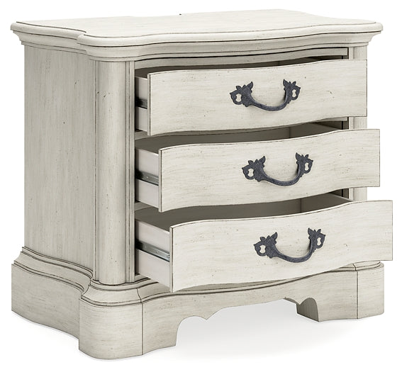 Arlendyne Three Drawer Night Stand Signature Design by Ashley®