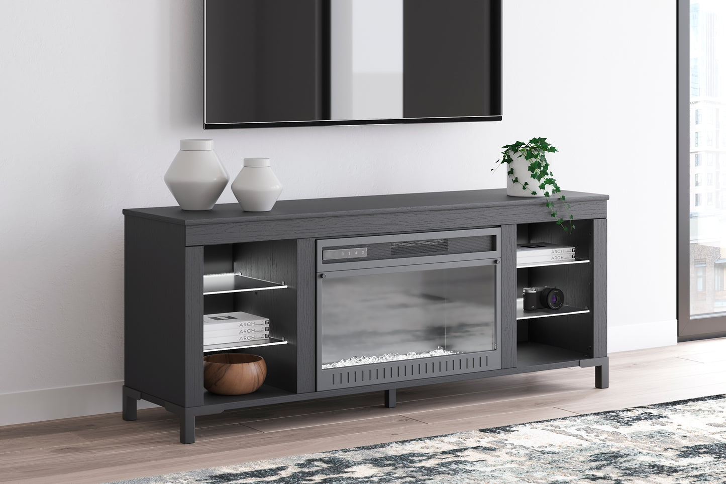 Cayberry TV Stand with Fireplace Signature Design by Ashley®