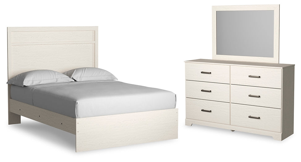 Stelsie Full Panel Bed with Mirrored Dresser Signature Design by Ashley®