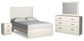 Stelsie Full Panel Bed with Mirrored Dresser and Nightstand Signature Design by Ashley®