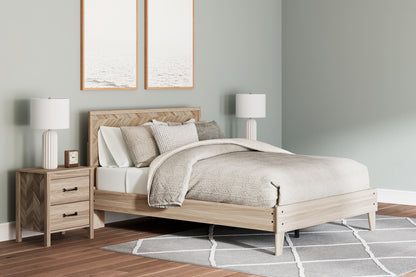 Battelle Queen Panel Platform Bed Signature Design by Ashley®