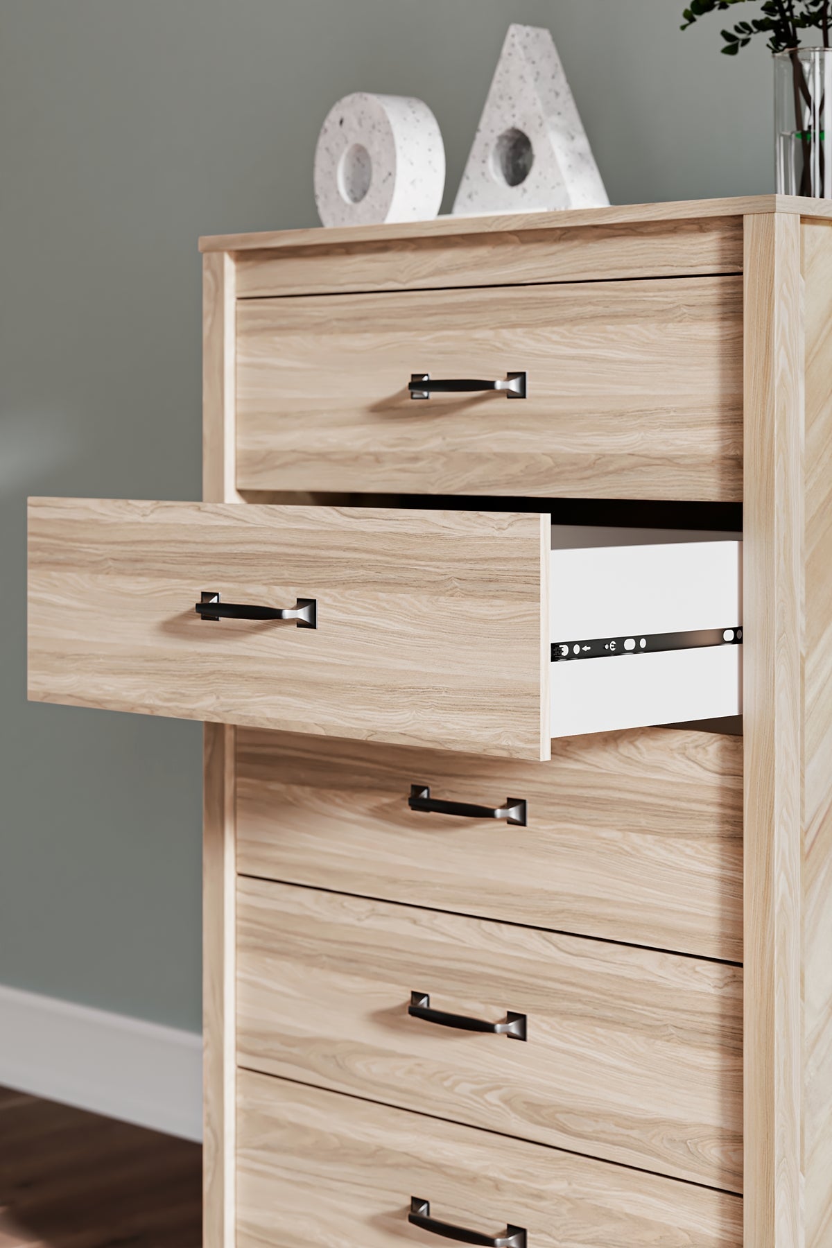 Battelle Five Drawer Chest Signature Design by Ashley®