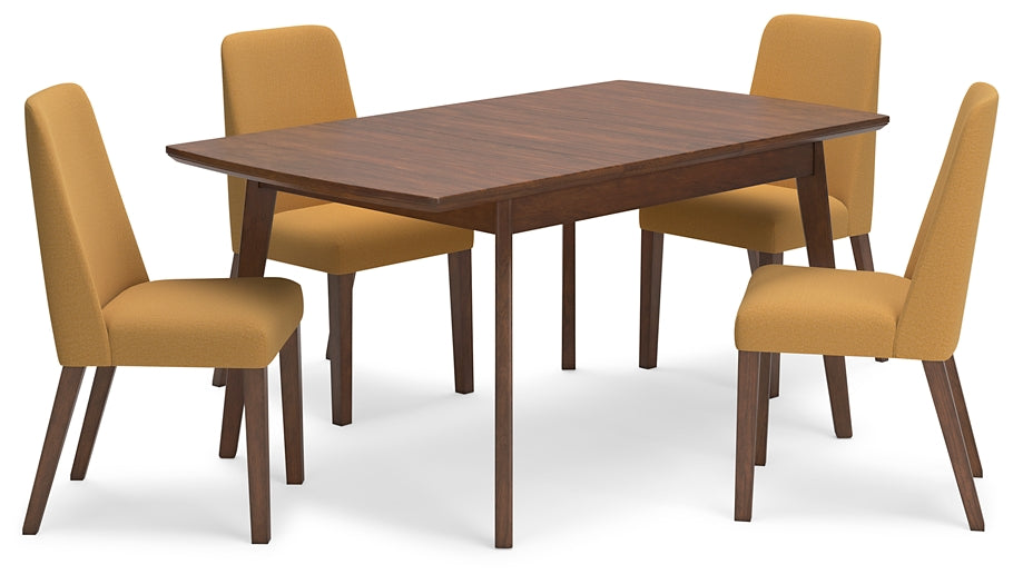 Lyncott Dining Table and 4 Chairs Signature Design by Ashley®