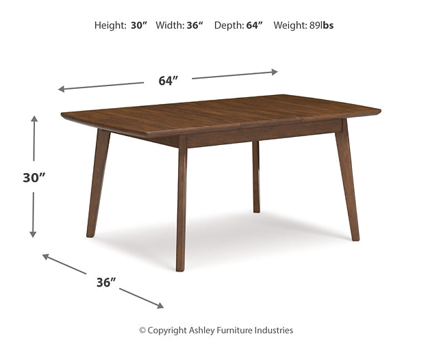 Lyncott Dining Table and 4 Chairs Signature Design by Ashley®