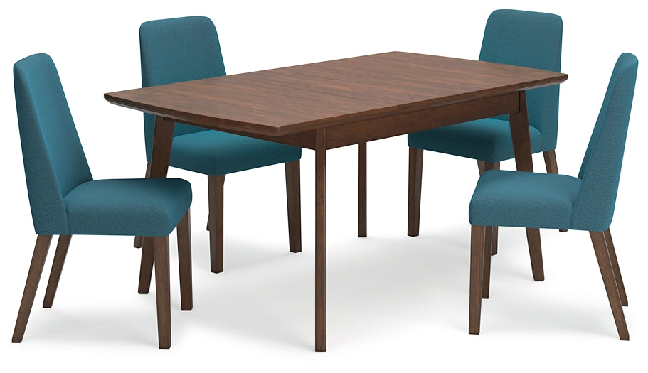 Lyncott Dining Table and 4 Chairs Signature Design by Ashley®