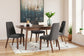 Lyncott Dining Table and 4 Chairs Signature Design by Ashley®