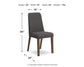 Lyncott Dining Table and 4 Chairs Signature Design by Ashley®