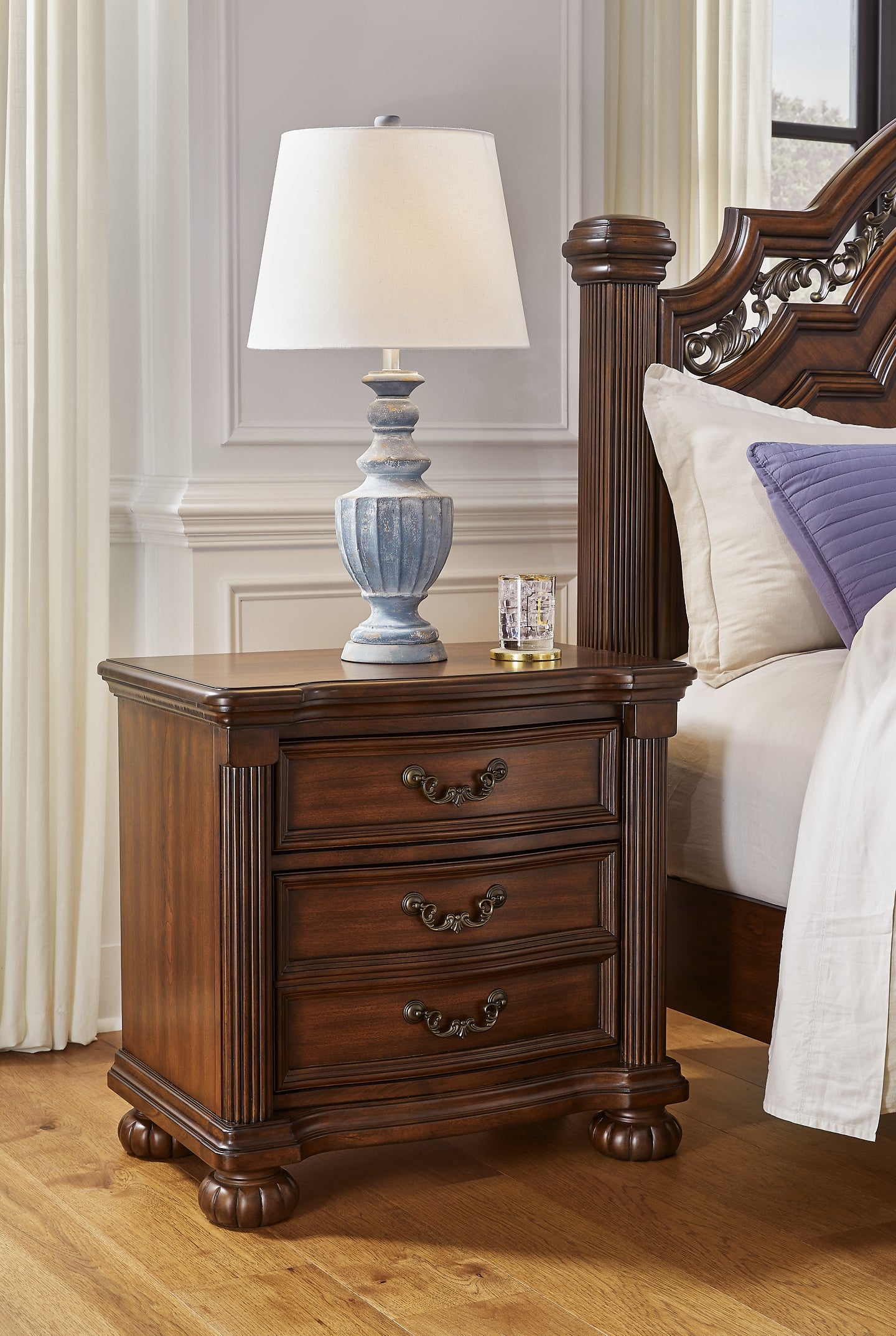 Lavinton Three Drawer Night Stand Signature Design by Ashley®