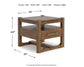 Cabalynn Coffee Table with 2 End Tables Signature Design by Ashley®