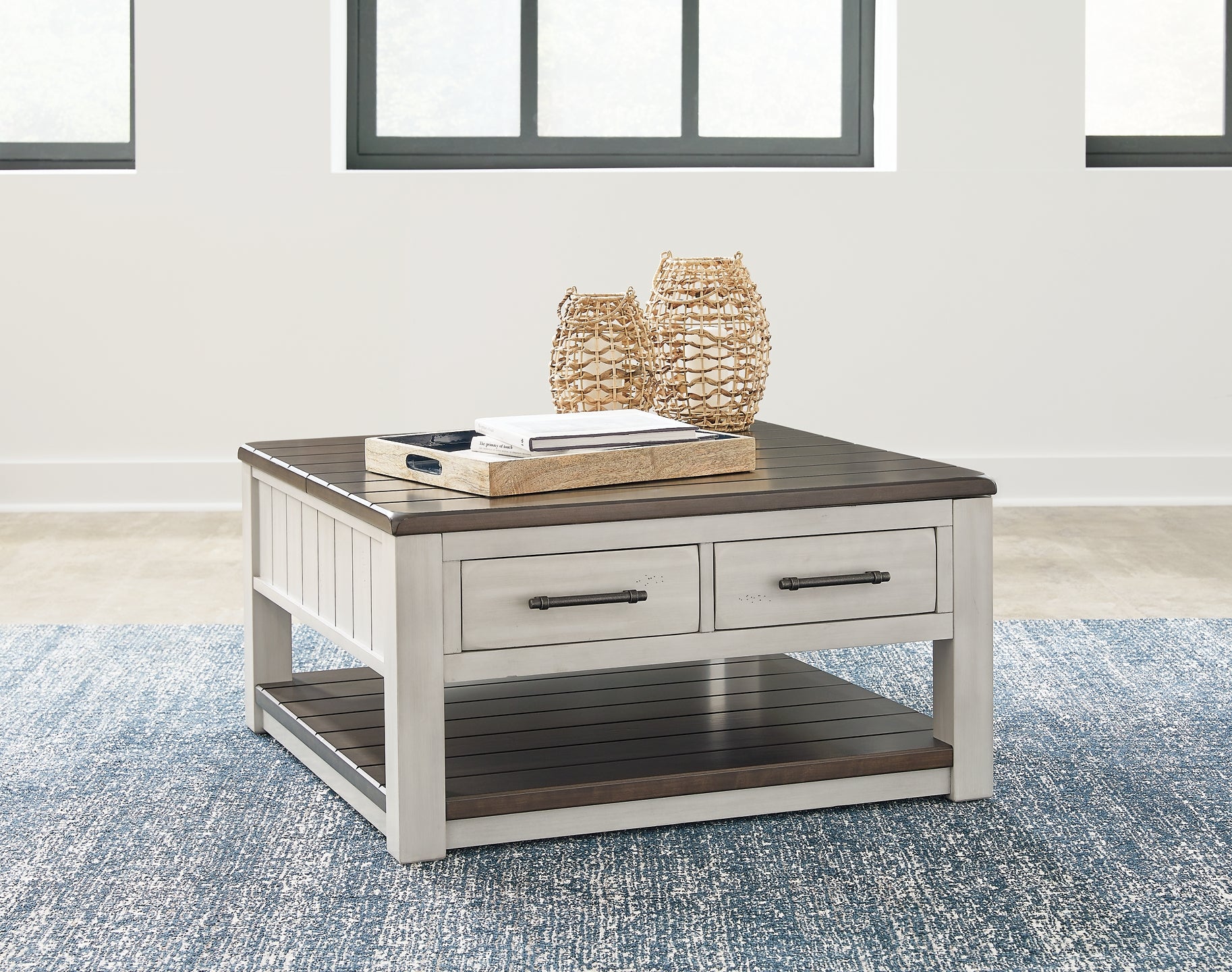 Darborn Coffee Table with 2 End Tables Signature Design by Ashley®